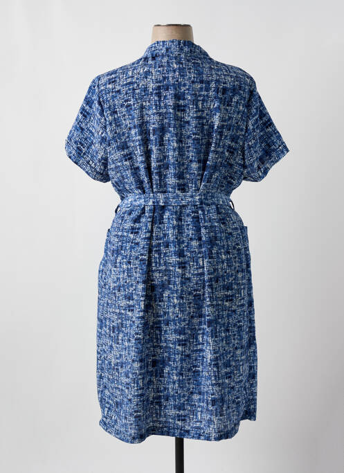 Robe mi-longue bleu VALMODE pour femme