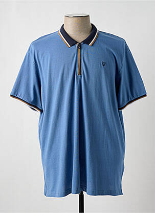 Polo bleu COFOX pour homme