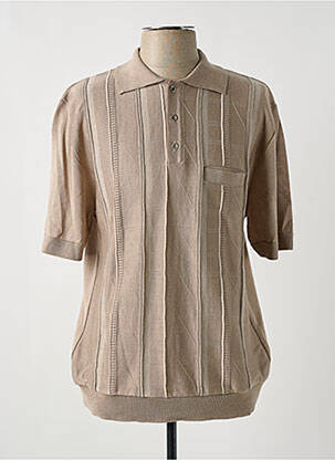 Pull beige PAUL RHODAMEL pour homme