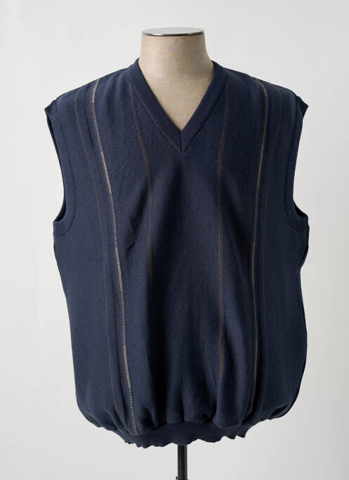 Pull bleu PAUL RHODAMEL pour homme