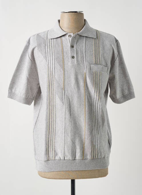 Pull gris PAUL RHODAMEL pour homme