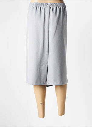 Jupe mi-longue coupe droite gris BRANDTEX femme