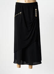 Jupe longue noir MEGAN PARIS pour femme seconde vue