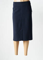 Jupe mi-longue bleu GUY DUBOUIS pour femme seconde vue