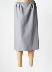 Jupe mi-longue gris GRIFFON pour femme seconde vue