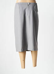 Jupe mi-longue gris GRIFFON pour femme seconde vue