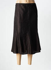 Jupe mi-longue marron BARBARA LEBEK pour femme seconde vue