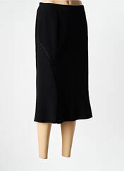 Jupe mi-longue noir GUY DUBOUIS pour femme seconde vue