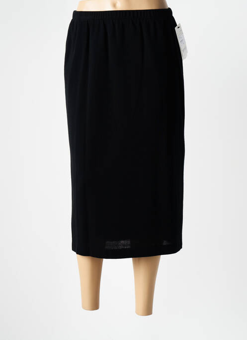 Jupe mi-longue noir BRANDTEX pour femme