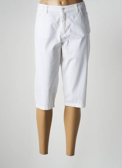 Pantacourt blanc LCDN pour femme