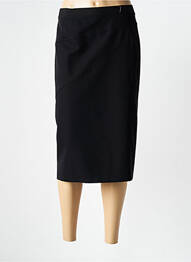 Jupe mi-longue taille haute noir GRIFFON femme
