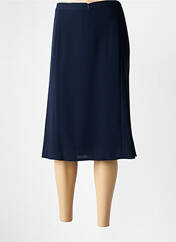 Jupe mi-longue bleu PLURIELLES pour femme seconde vue
