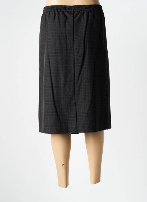 Jupe mi-longue gris BRANDTEX pour femme