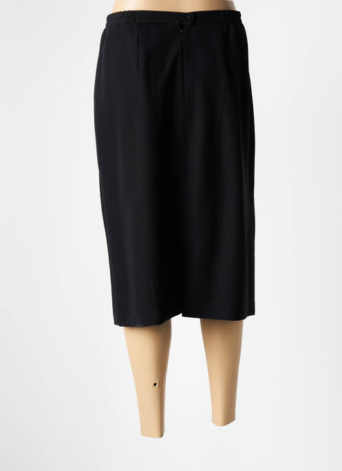 Jupe mi-longue noir GRIFFON pour femme