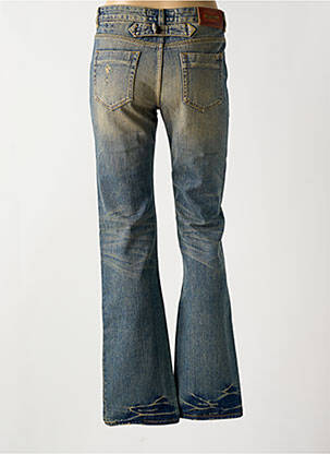 Jeans coupe droite effet usé délavé taille normale bleu CLOSED femme