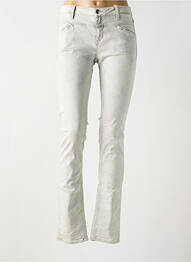 Jeans coupe slim taille basse taille basse gris CLOSED femme