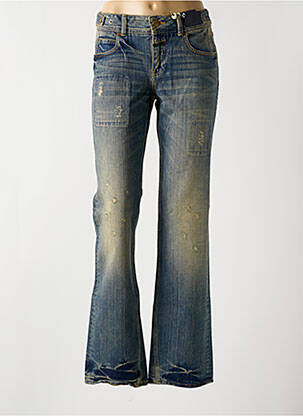 Jeans bootcut stretch taille basse bleu CLOSED femme