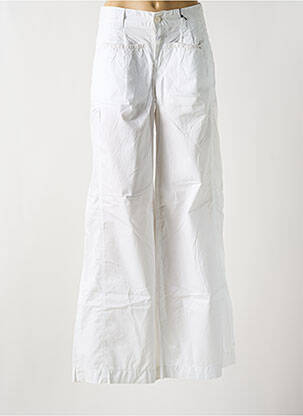 Pantalon flare taille normale taille normale blanc CLOSED femme