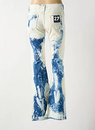 Jean coupe flare stretch taille basse bleu CLOSED femme