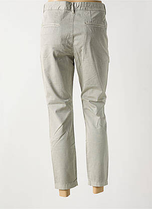 Pantalon chino tissage popeline taille normale gris CLOSED femme