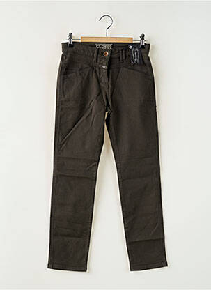 Jeans coupe slim taille basse taille basse marron CLOSED femme