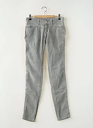 Pantalon slim taille basse taille basse gris CLOSED femme