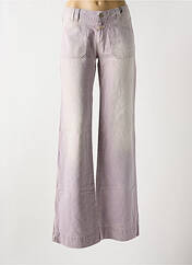 Jean coupe flare violet CLOSED pour femme seconde vue