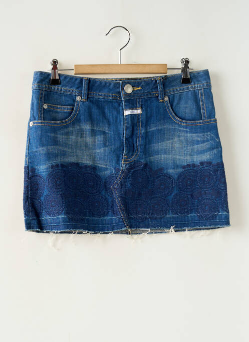 Mini-jupe bleu CLOSED pour femme