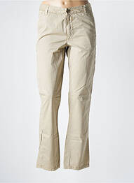 Pantalon chino tissage popeline vert CLOSED femme