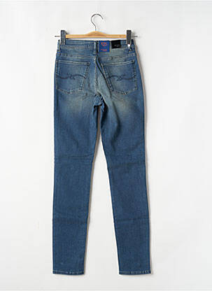 Jeans coupe slim taille haute taille haute bleu TRUSSARDI JEANS femme
