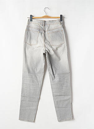 Jeans coupe slim stretch taille haute gris CLOSED femme