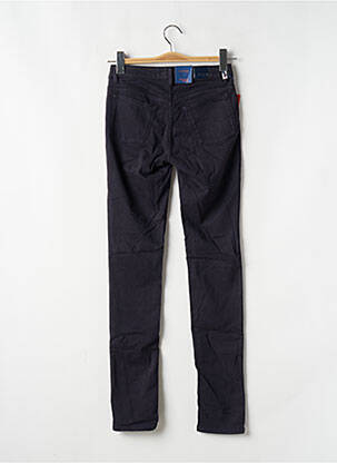 Pantalon slim taille haute taille haute bleu TRUSSARDI JEANS femme