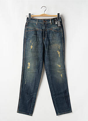 Jeans coupe droite taille haute taille haute bleu CLOSED femme