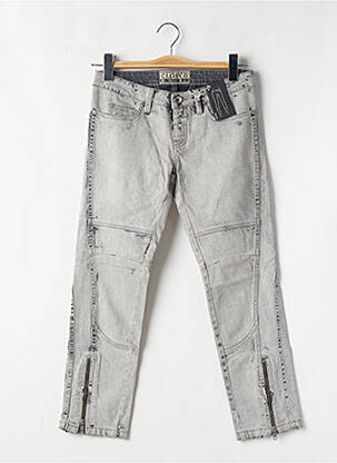 Jeans coupe slim taille basse taille basse gris CLOSED femme