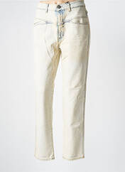 Jeans coupe droite beige CLOSED pour femme seconde vue