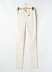Jeans coupe slim beige ARMANI pour femme seconde vue