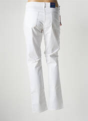Pantalon slim blanc TRUSSARDI JEANS pour femme seconde vue