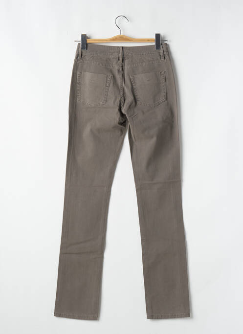 Jeans coupe slim marron CLOSED pour femme