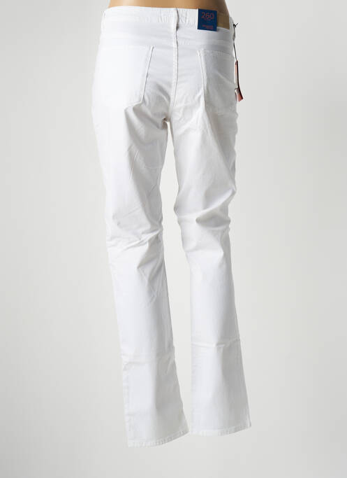 Pantalon slim blanc TRUSSARDI JEANS pour femme