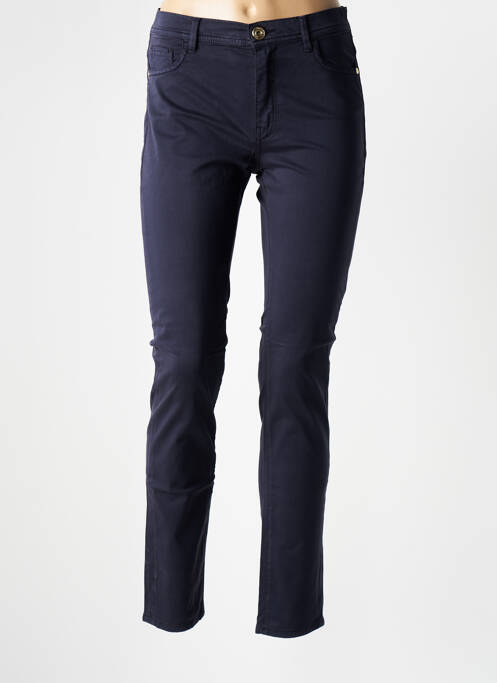 Pantalon slim bleu TRUSSARDI JEANS pour femme