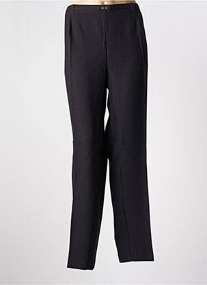 Pantalon droit taille élastique taille normale gris BRANDTEX femme