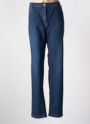 Jeans coupe slim stretch taille normale bleu BRANDTEX femme