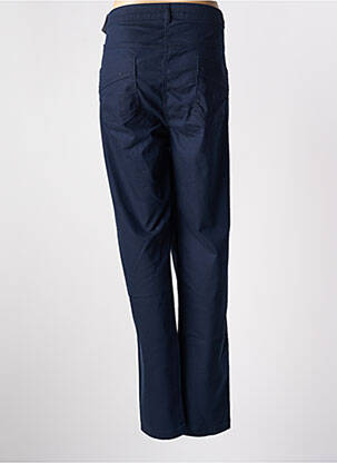 Pantalon droit stretch taille normale bleu BRANDTEX femme
