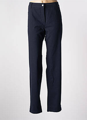 Jeans coupe droite bleu BRANDTEX pour femme