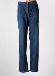 Jeans coupe slim bleu BRANDTEX pour femme seconde vue