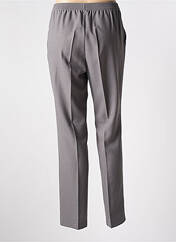 Pantalon droit gris BRANDTEX pour femme seconde vue