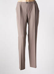 Pantalon droit marron BRANDTEX pour femme seconde vue