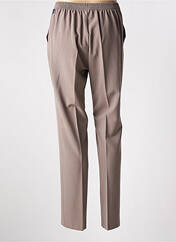 Pantalon droit marron BRANDTEX pour femme seconde vue