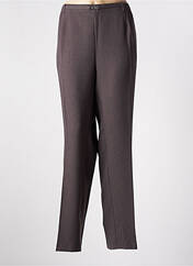 Pantalon droit marron BRANDTEX pour femme seconde vue
