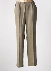 Pantalon droit vert BRANDTEX pour femme seconde vue